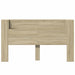 Tăblie cap Stejar Sonoma 180 x 16,5 x 103,5 cm Lemn compozit - WALTI WALTI