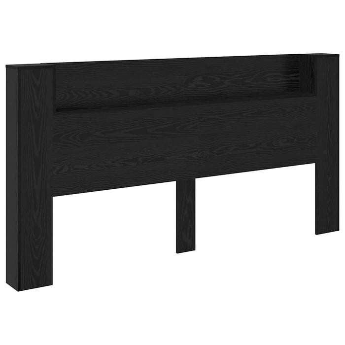 Tăblie cap Stejar Negru 200 x 15 x 103,5 cm Lemn compozit - WALTI WALTI