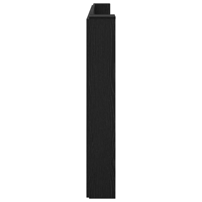 Tăblie cap Stejar Negru 200 x 15 x 103,5 cm Lemn compozit - WALTI WALTI