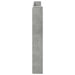 Tăblie cap Gri din beton 200 x 16,5 x 103,5 cm Lemn compozit - WALTI WALTI