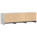 Mobilier TV cu LED Gri Beton 140 x 34 x 40 cm Lemn prelucrat - WALTI WALTI