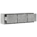 Mobilier TV cu LED Gri Beton 140 x 34 x 40 cm Lemn prelucrat - WALTI WALTI