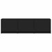 Mobilier TV cu LED cu LED Negru 140 x 34 x 40 cm Lemn prelucrat - WALTI WALTI