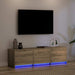 Dulap TV cu LED-uri cu sertar Stejar artizanal 140 x 34 x 40 cm - WALTI WALTI