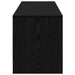 Dulap TV cu LED-uri Stejar Negru 140 x 34 x 40 cm Lemn compozit - WALTI WALTI