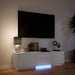 Mobilier TV cu LED Alb 140 x 34 x 40 cm Lemn prelucrat - WALTI WALTI