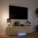 Mobilier TV cu LED cu LED Stejar Sonoma 140 x 34 x 40 cm - WALTI WALTI