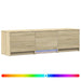 Mobilier TV cu LED cu LED Stejar Sonoma 140 x 34 x 40 cm - WALTI WALTI