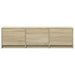 Mobilier TV cu LED cu LED Stejar Sonoma 140 x 34 x 40 cm - WALTI WALTI