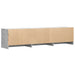 Mobilier TV cu LED Gri Beton 165 x 34 x 40 cm Lemn prelucrat - WALTI WALTI