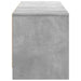 Mobilier TV cu LED Gri Beton 165 x 34 x 40 cm Lemn prelucrat - WALTI WALTI