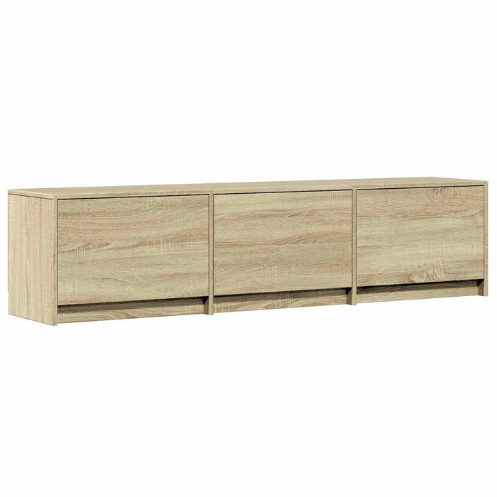 Mobilier TV cu LED cu LED Stejar Sonoma 165 x 34 x 40 cm - WALTI WALTI