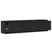 Mobilier TV cu LED cu LED Negru 165 x 34 x 40 cm Lemn prelucrat - WALTI WALTI