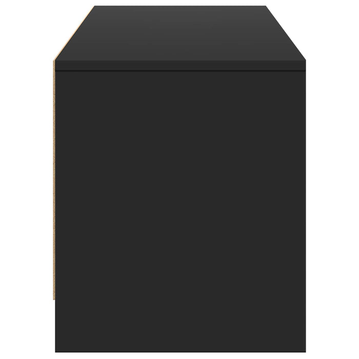 Mobilier TV cu LED cu LED Negru 165 x 34 x 40 cm Lemn prelucrat - WALTI WALTI