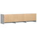 Mobilier TV cu LED Sonoma gri 165 x 34 x 40 cm Lemn prelucrat - WALTI WALTI