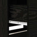 Dulap TV cu LED-uri Stejar Negru 162 x 34 x 40 cm Lemn compozit - WALTI WALTI