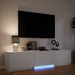 Mobilier TV cu LED cu LED Alb 165 x 34 x 40 cm Lemn prelucrat - WALTI WALTI
