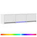 Mobilier TV cu LED cu LED Alb 165 x 34 x 40 cm Lemn prelucrat - WALTI WALTI