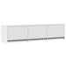 Mobilier TV cu LED cu LED Alb 165 x 34 x 40 cm Lemn prelucrat - WALTI WALTI