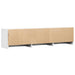 Mobilier TV cu LED cu LED Alb 165 x 34 x 40 cm Lemn prelucrat - WALTI WALTI
