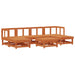 Set de lounge pentru grădină 7 pcs Maro ceruit - WALTI WALTI