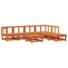 Set de lounge pentru grădină 7 pcs Maro ceruit - WALTI WALTI