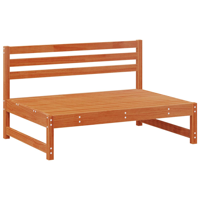 Set de lounge pentru grădină 6 pcs Maro Ceară Lemn masiv de pin - WALTI WALTI