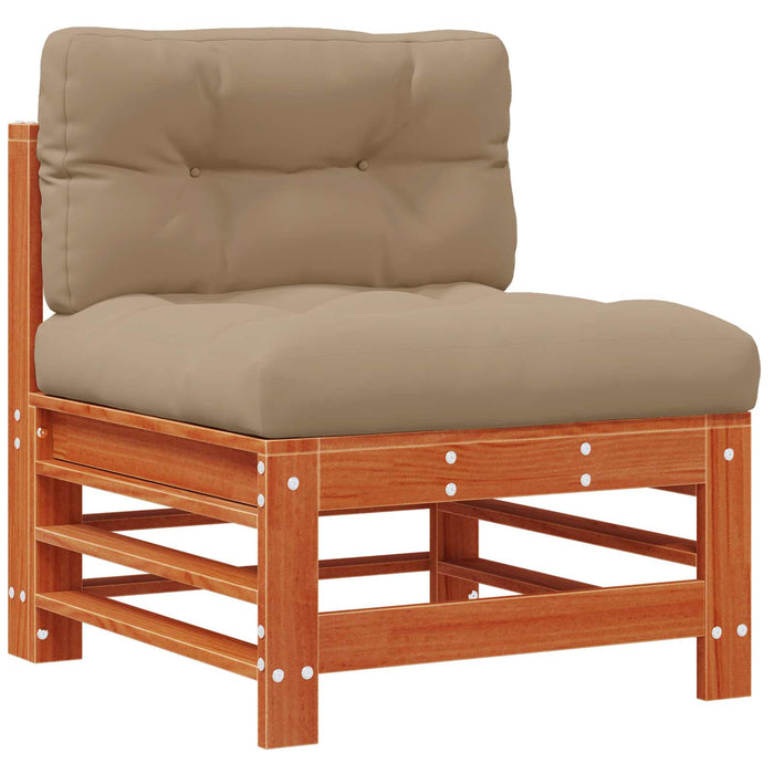 Set de lounge pentru grădină 7 pcs Maro ceruit - WALTI WALTI