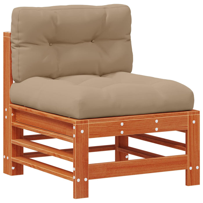 Set de lounge pentru grădină 3 pcs Maro ceruit - WALTI WALTI