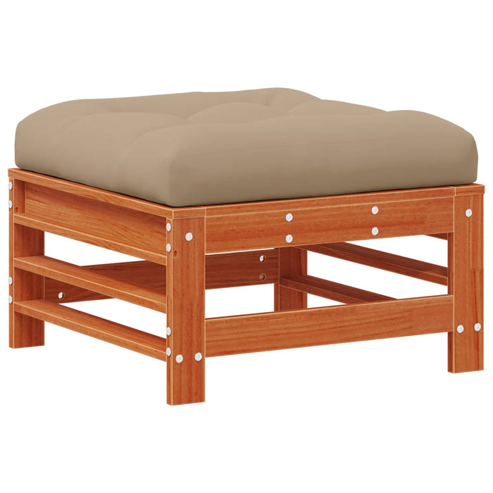 Set de lounge pentru grădină 3 pcs Maro ceruit - WALTI WALTI