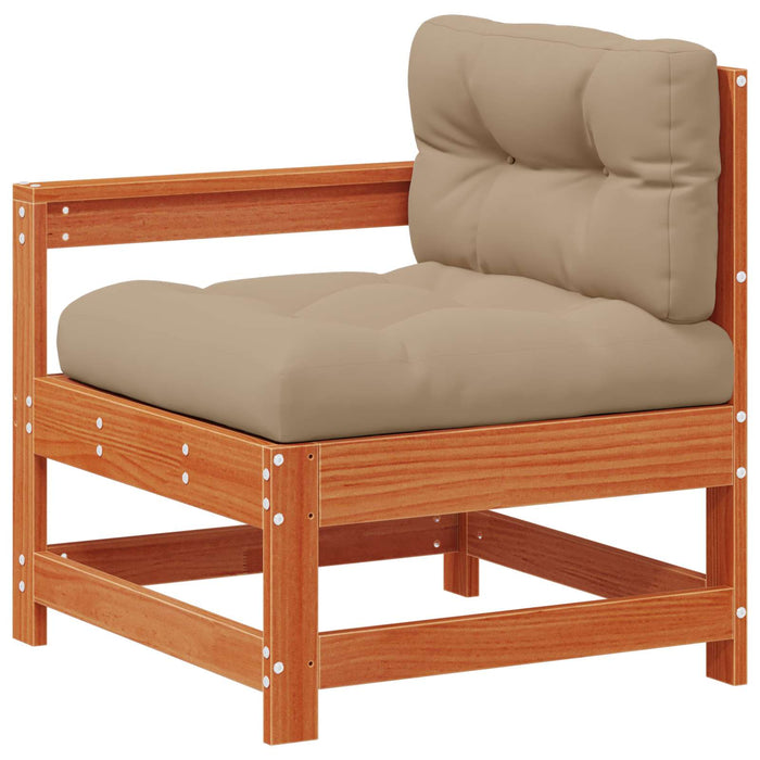 Set de lounge pentru grădină 10 pcs Maro Ceară - WALTI WALTI