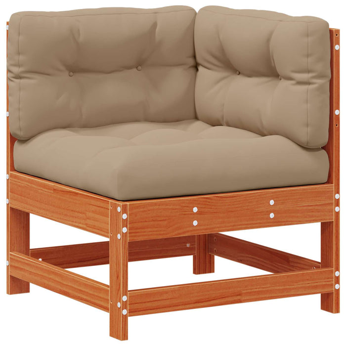 Set de lounge pentru grădină 5 pcs Maro ceruit - WALTI WALTI
