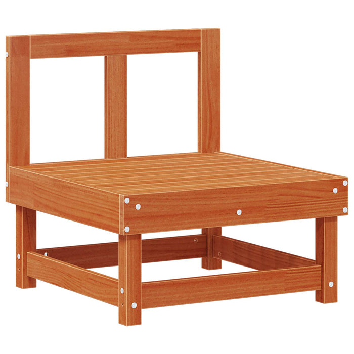 Set de lounge pentru grădină 5 pcs Maro Ceară Lemn masiv de pin - WALTI WALTI