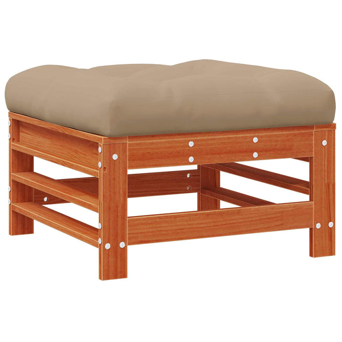 Set de lounge pentru grădină 8 pcs Maro ceruit - WALTI WALTI