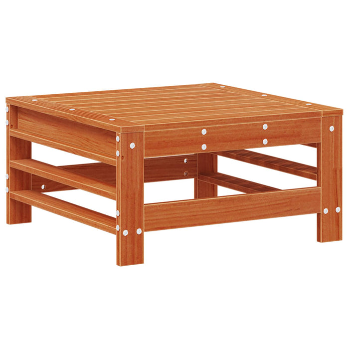 Set de lounge pentru grădină 7 pcs Maro Ceară Lemn masiv de pin - WALTI WALTI