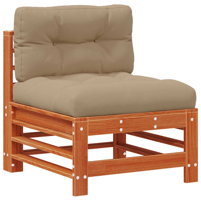 Set de lounge pentru grădină 5 pcs Maro ceruit - WALTI WALTI