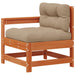 Set de lounge pentru grădină 5 pcs Maro ceară și taupe - WALTI WALTI