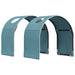 Tunel pentru Pat 2 pcs Albastru deschis 211 x 52,5 x 2 cm - WALTI WALTI