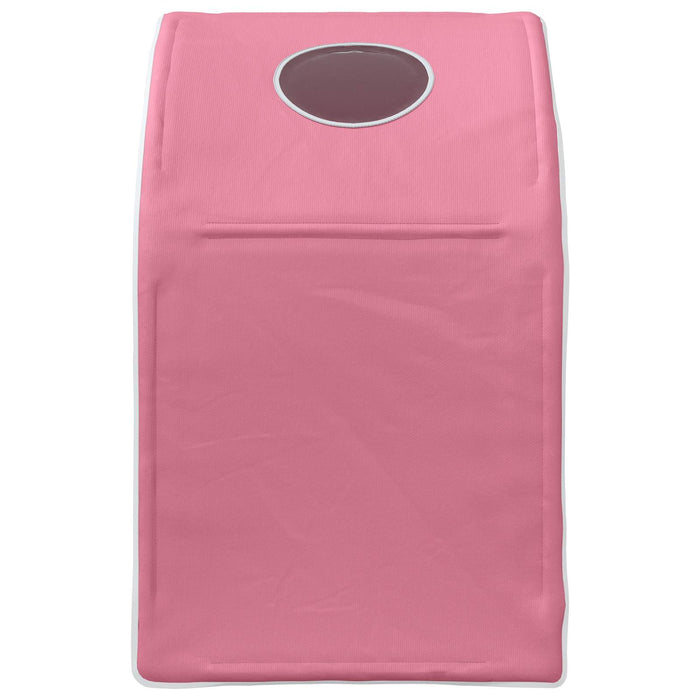 Tunel pentru Pat 2 pcs Roz 211 x 52,5 x 2 cm Poliester - WALTI WALTI