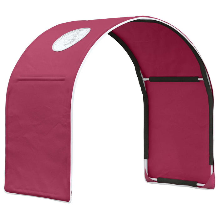 Tunel pentru Pat 2 pcs Roșu 211 x 52,5 x 2 cm Poliester - WALTI WALTI