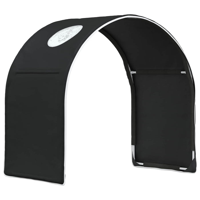 Tunel pentru Pat 2 pcs Negru 211 x 52,5 x 2 cm Poliester - WALTI WALTI