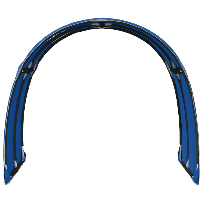 Tunel pentru Pat 2 pcs albastru 211 x 67.5 x 2 cm Poliester WALTI