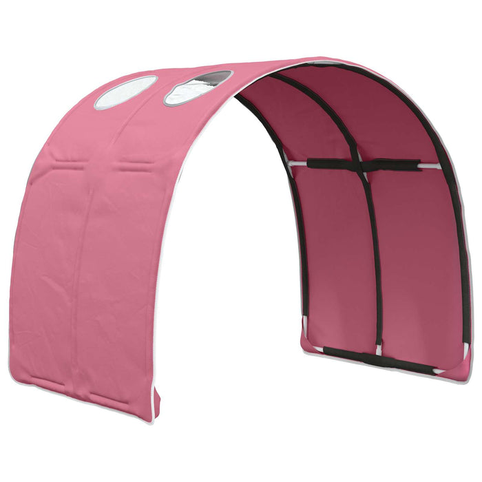 Tunel pentru Pat 2 pcs Roz 211 x 67.5 x 2 cm Poliester - WALTI WALTI