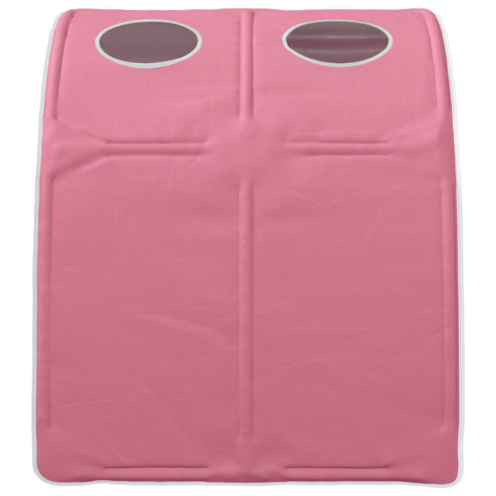 Tunel pentru Pat 2 pcs Roz 211 x 67.5 x 2 cm Poliester - WALTI WALTI