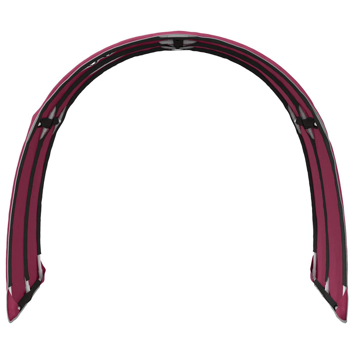 Tunel pentru Pat 2 pcs Roșu 211 x 67.5 x 2 cm Poliester - WALTI WALTI