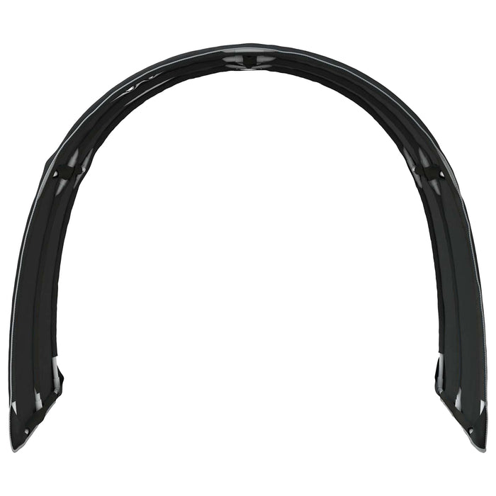 Tunel pentru Pat 2 pcs Negru 211 x 67.5 x 2 cm Poliester - WALTI WALTI