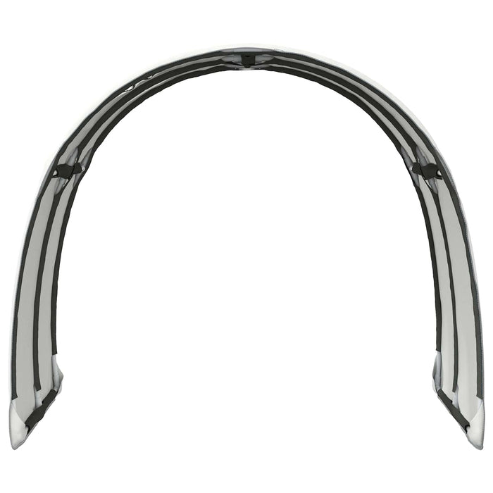 Tunel pentru Pat 2 pcs Alb 211 x 67.5 x 2 cm Poliester - WALTI WALTI
