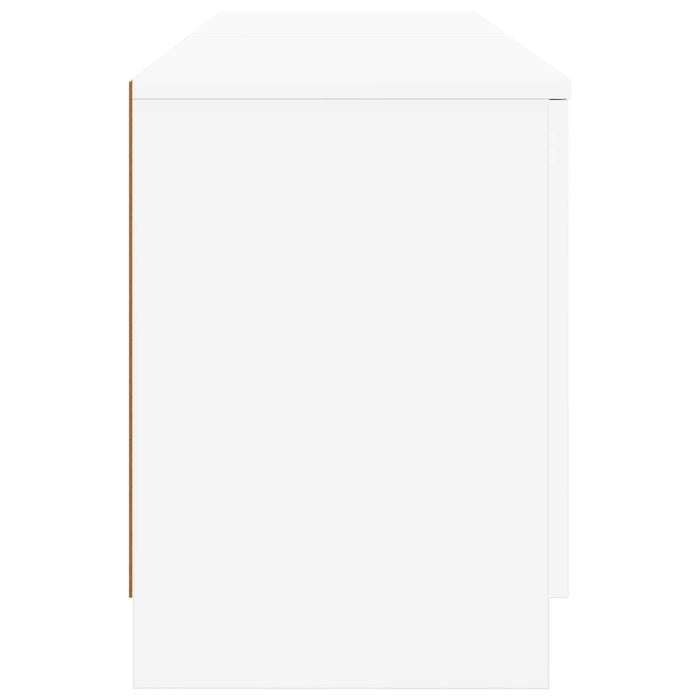 Dulap de depozitare pentru pat loft 2 buc. Alb 66 x 35 x 48 cm WALTI