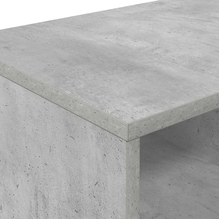 Dulap de depozitare pentru pat loft 2 buc. Gri Beton WALTI