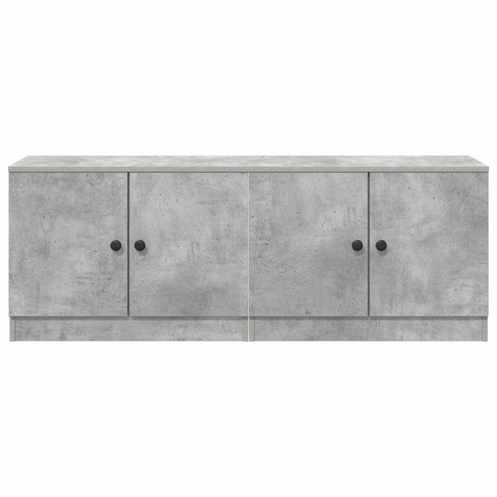 Dulap de depozitare pentru pat loft 2 buc. Gri Beton WALTI
